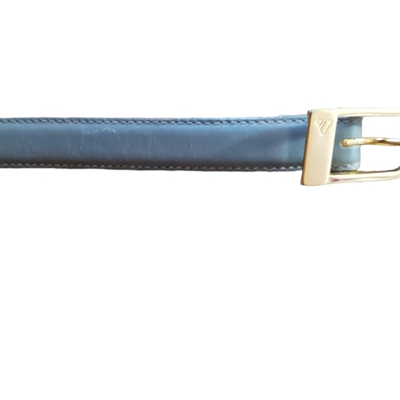 Liz Claiborne Vintage Leather Semi Aniline Belt - Picture 4 of 5